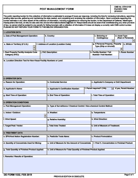 Download dd Form 1532