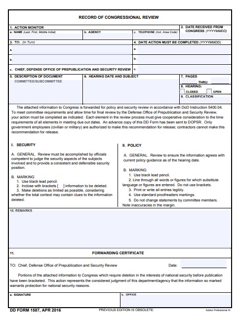 Download dd Form 1587