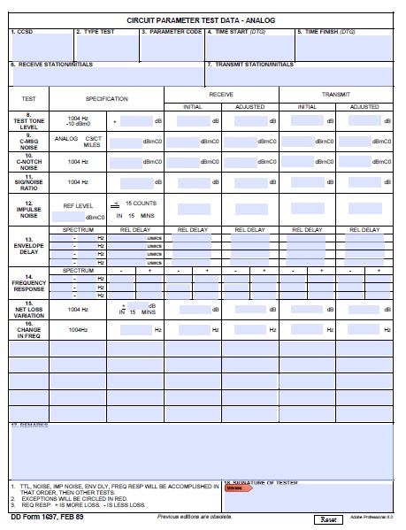 Download dd Form 1697