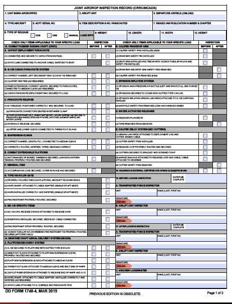 Download dd Form 1748-4