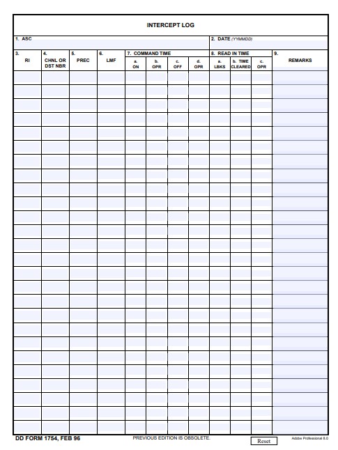 Download dd Form 1754