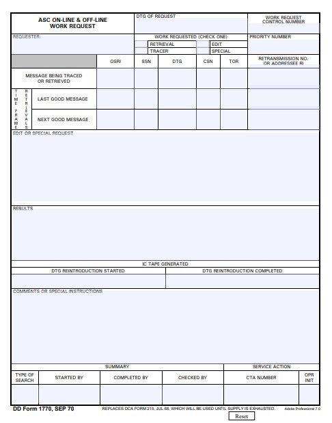 Download dd Form 1770