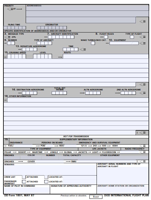 Download dd Form 1801