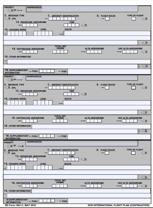 Download dd Form 1801C