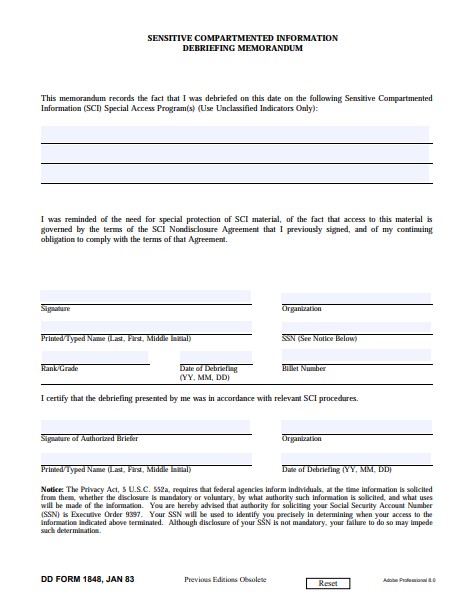 Download dd Form 1848