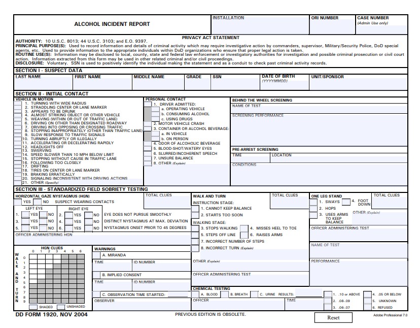 Download dd Form 1920