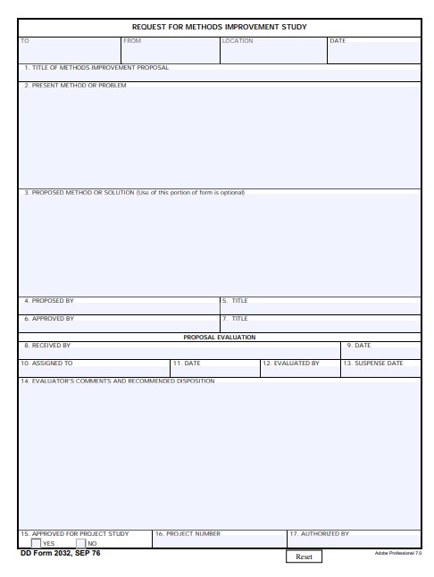 Download dd Form 2032