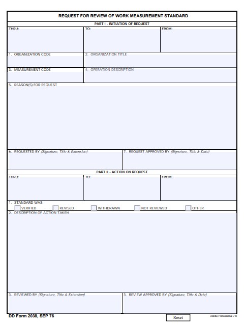 Download dd Form 2038