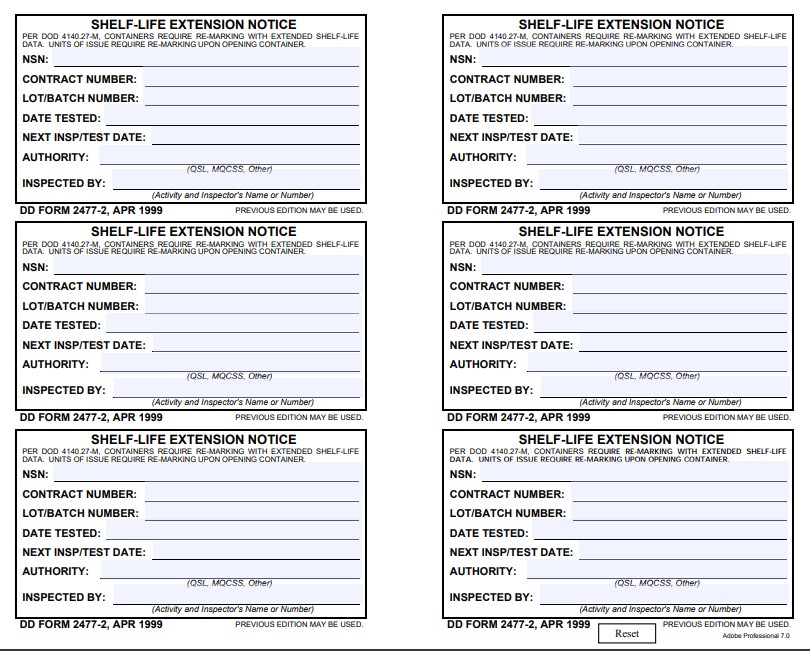 Download dd Form 2477-2