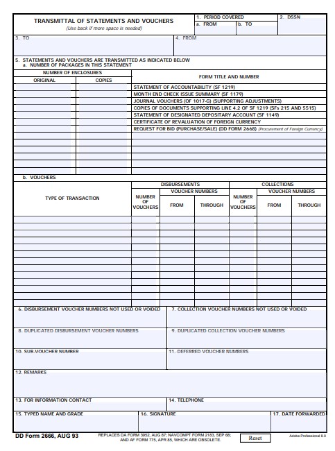 Download dd Form 2666