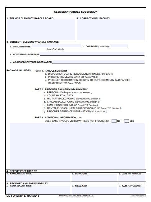 Download dd Form 2715