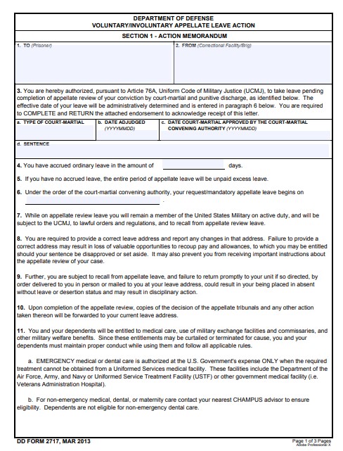 Download dd Form 2717