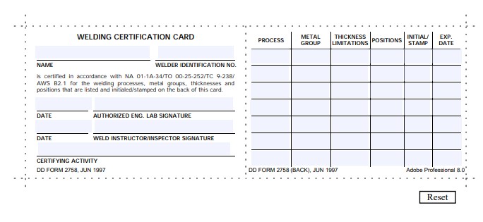 Download dd Form 2758