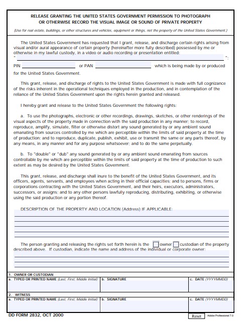 Download dd Form 2832