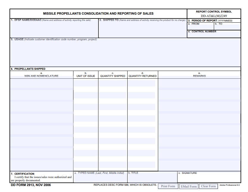 Download dd Form 2913