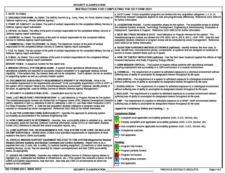 Download dd Form 2931