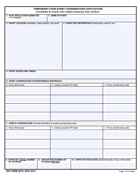 Download dd Form 2975