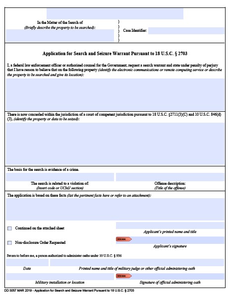 Download dd Form 3057