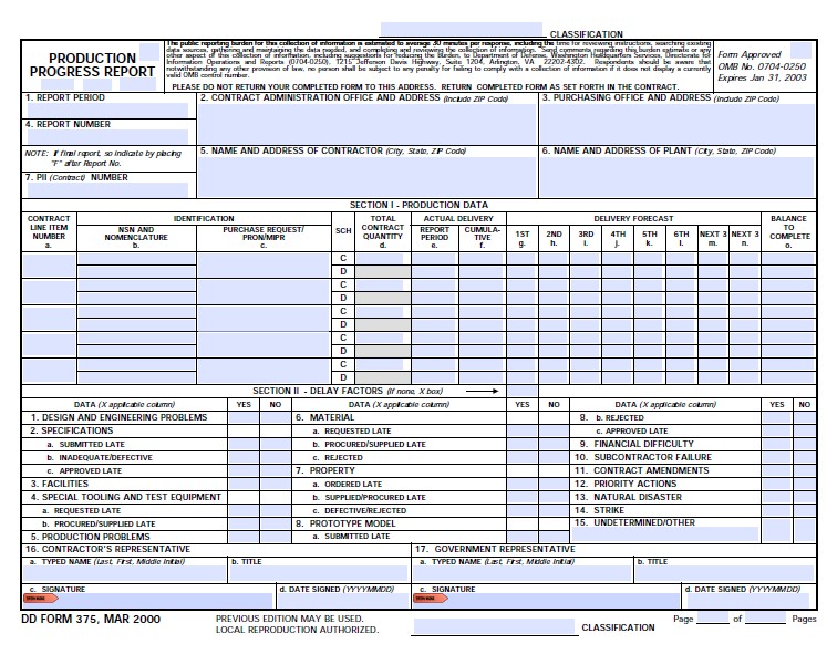 Download dd Form 375