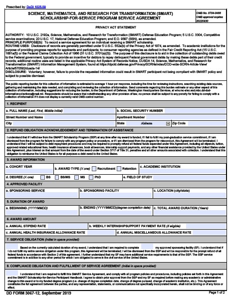 DD Form 3067-12 form preview